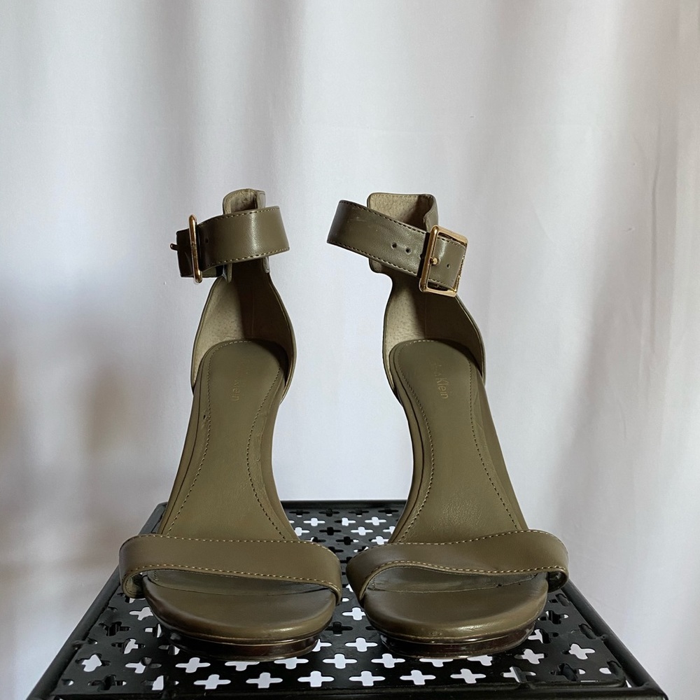 Calvin Klein Ankle Strap Heels